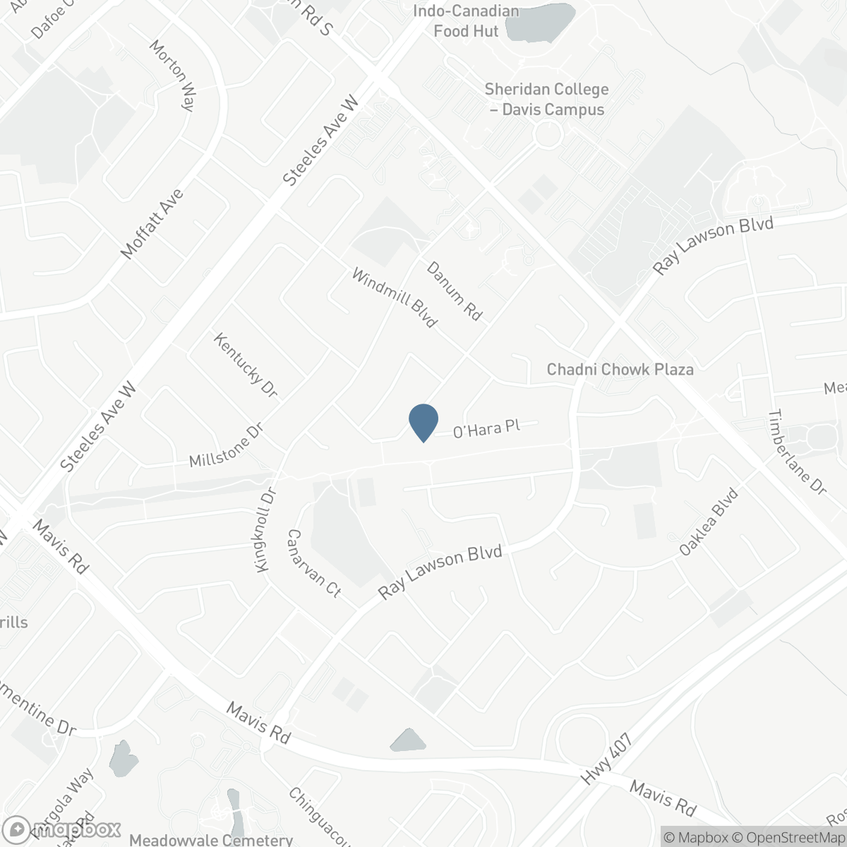 51 TULIP DRIVE, Brampton, Ontario L6Y 3W3